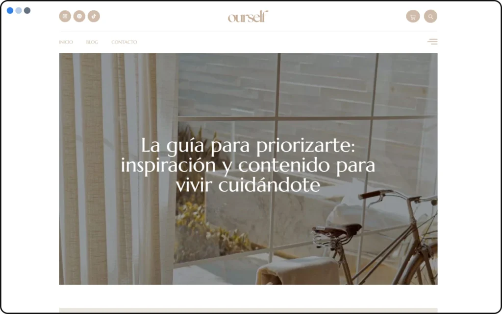 Diseño Web Ourself