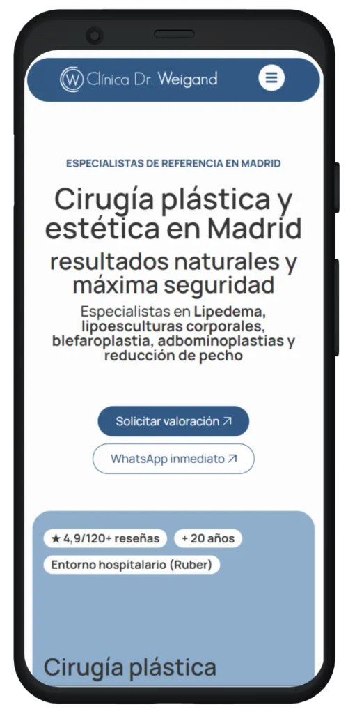 Diseño Web Medicina