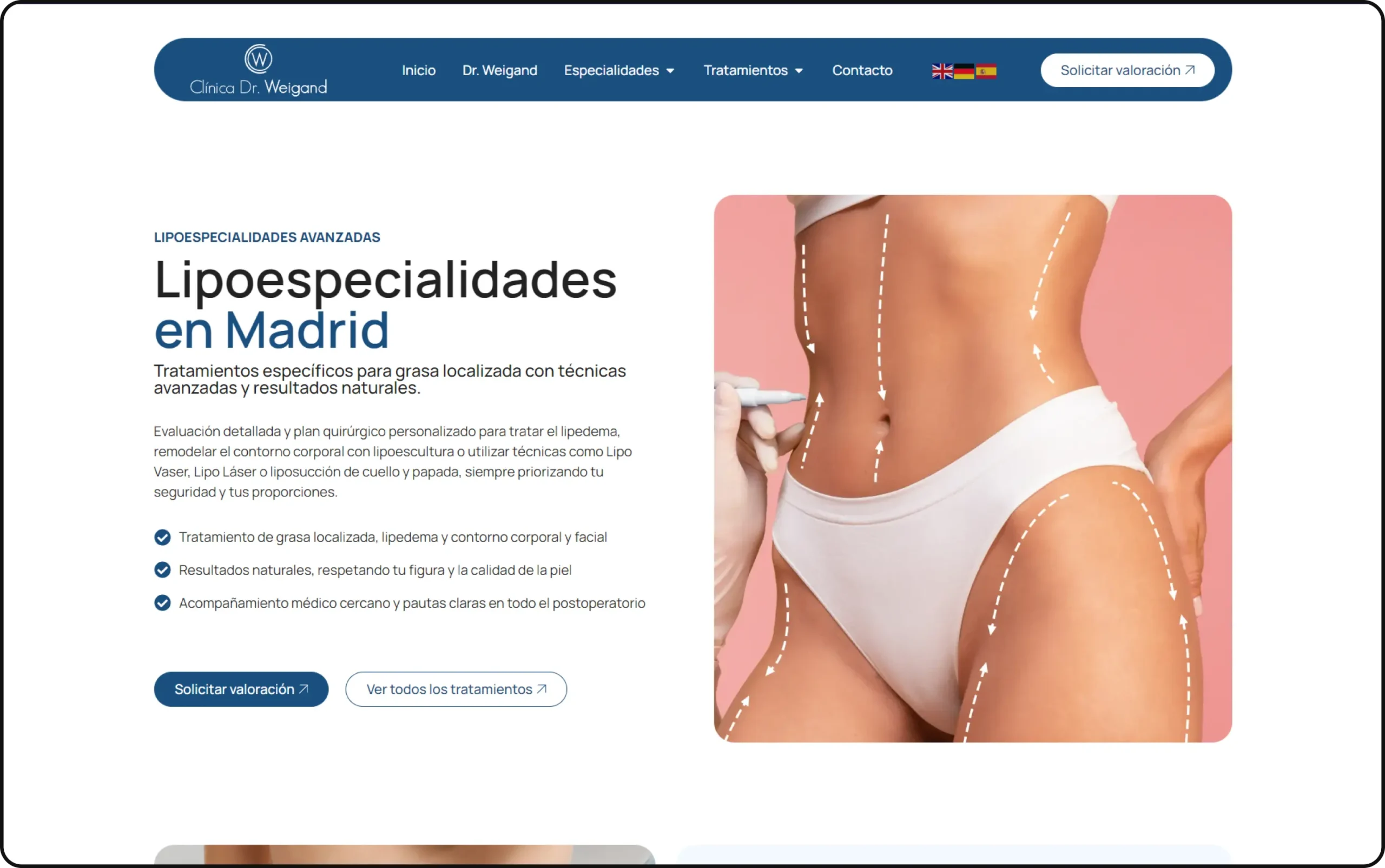 Diseño Web de Salud