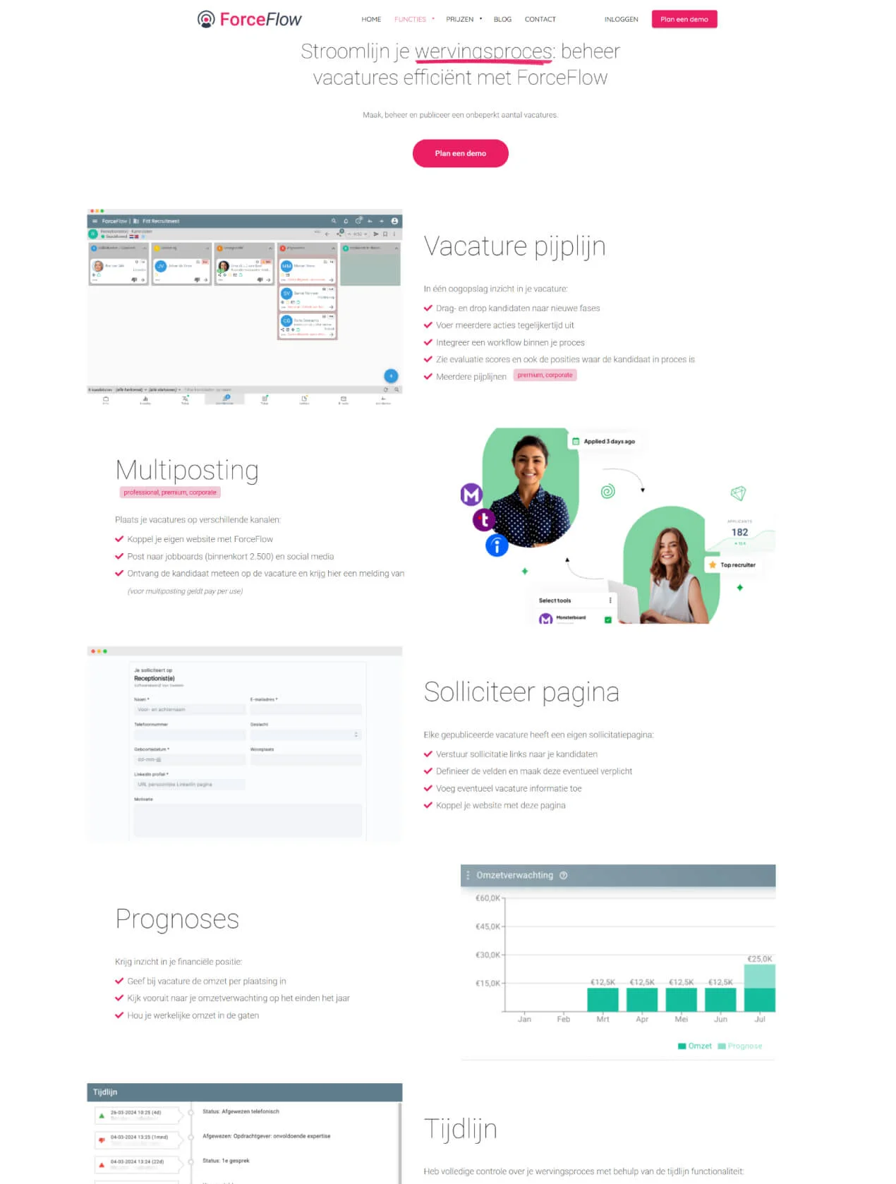 Integración API de vacantes Forceflow