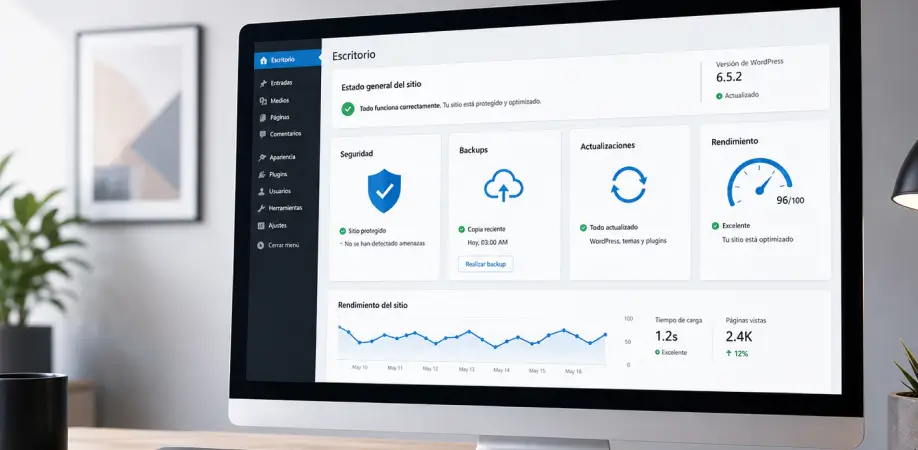 Qué es el mantenimiento WordPress